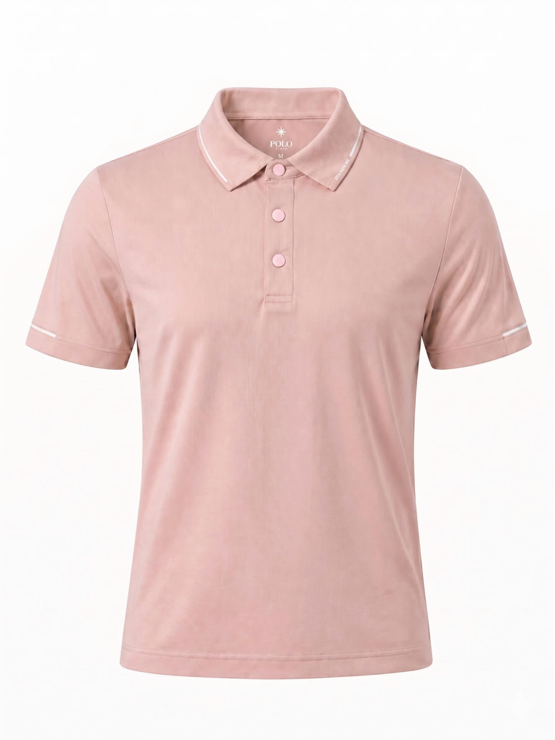 Blush Practice Polo trên nền trung tính