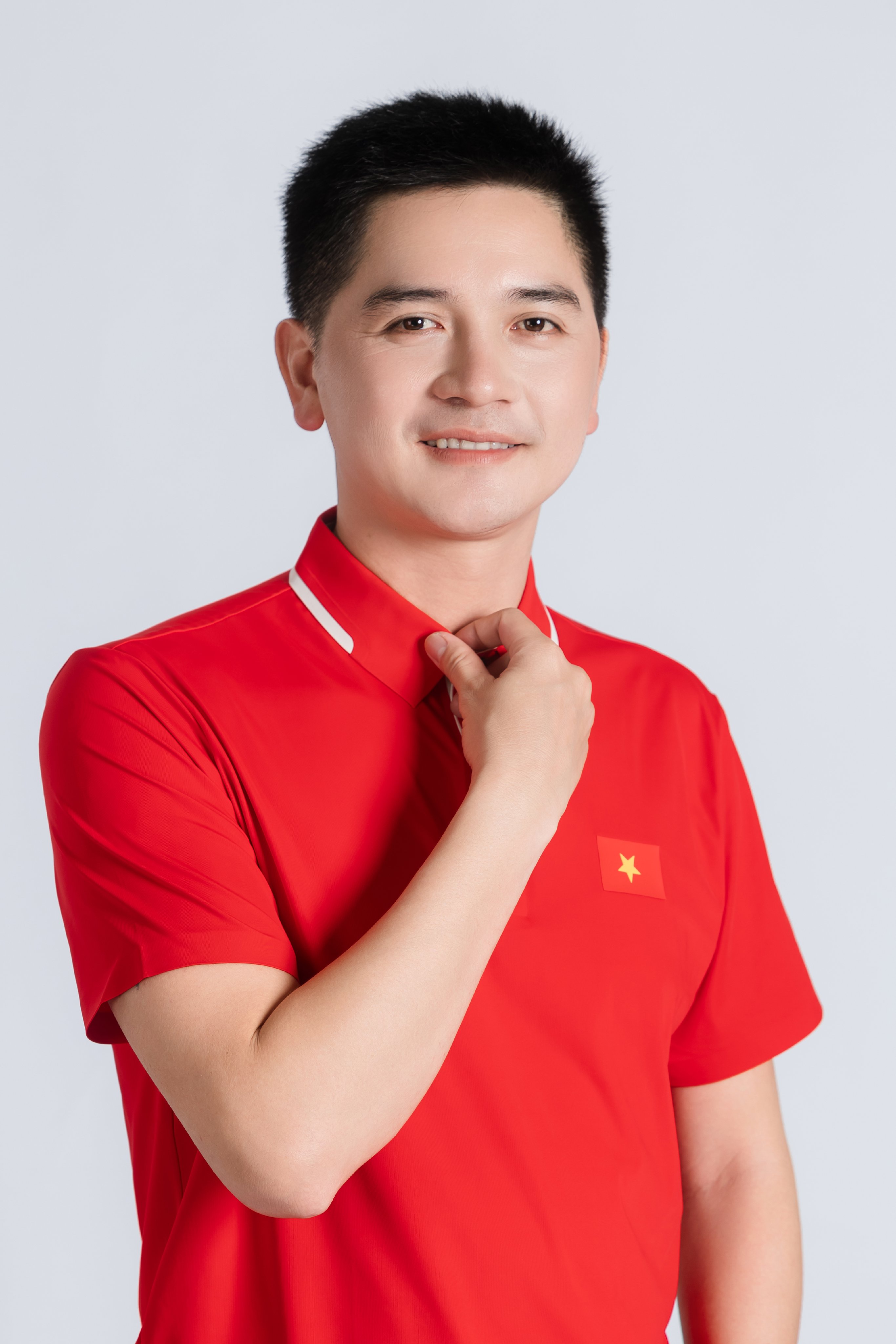 Polo Nam - Ngắn Tay - Đỏ góc 3