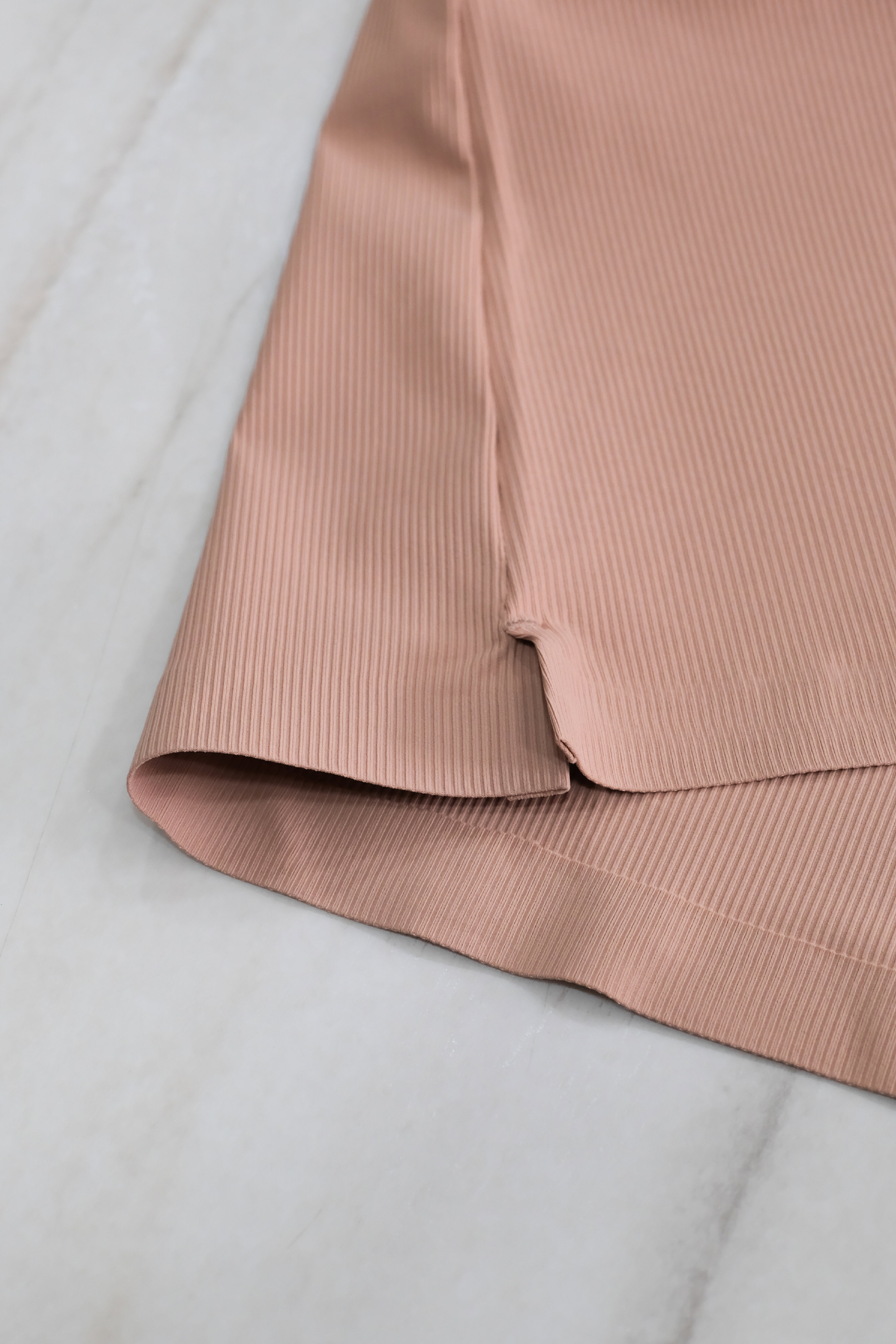 Polo Nữ - Ngắn Tay - Hồng Gạch góc 3