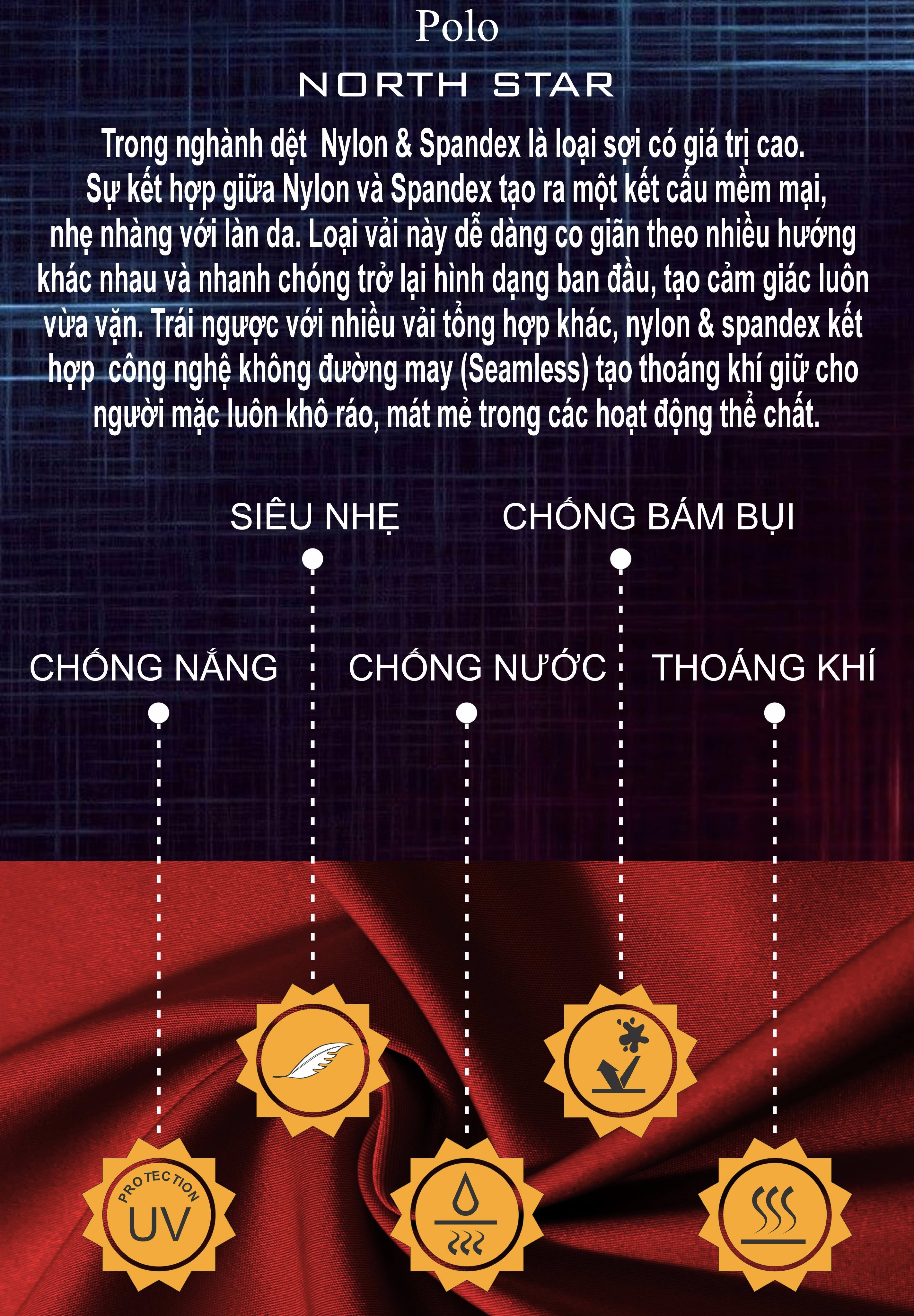 Polo Nữ - Ngắn Tay - Xám (Theory+Cờ Thổ) góc 6