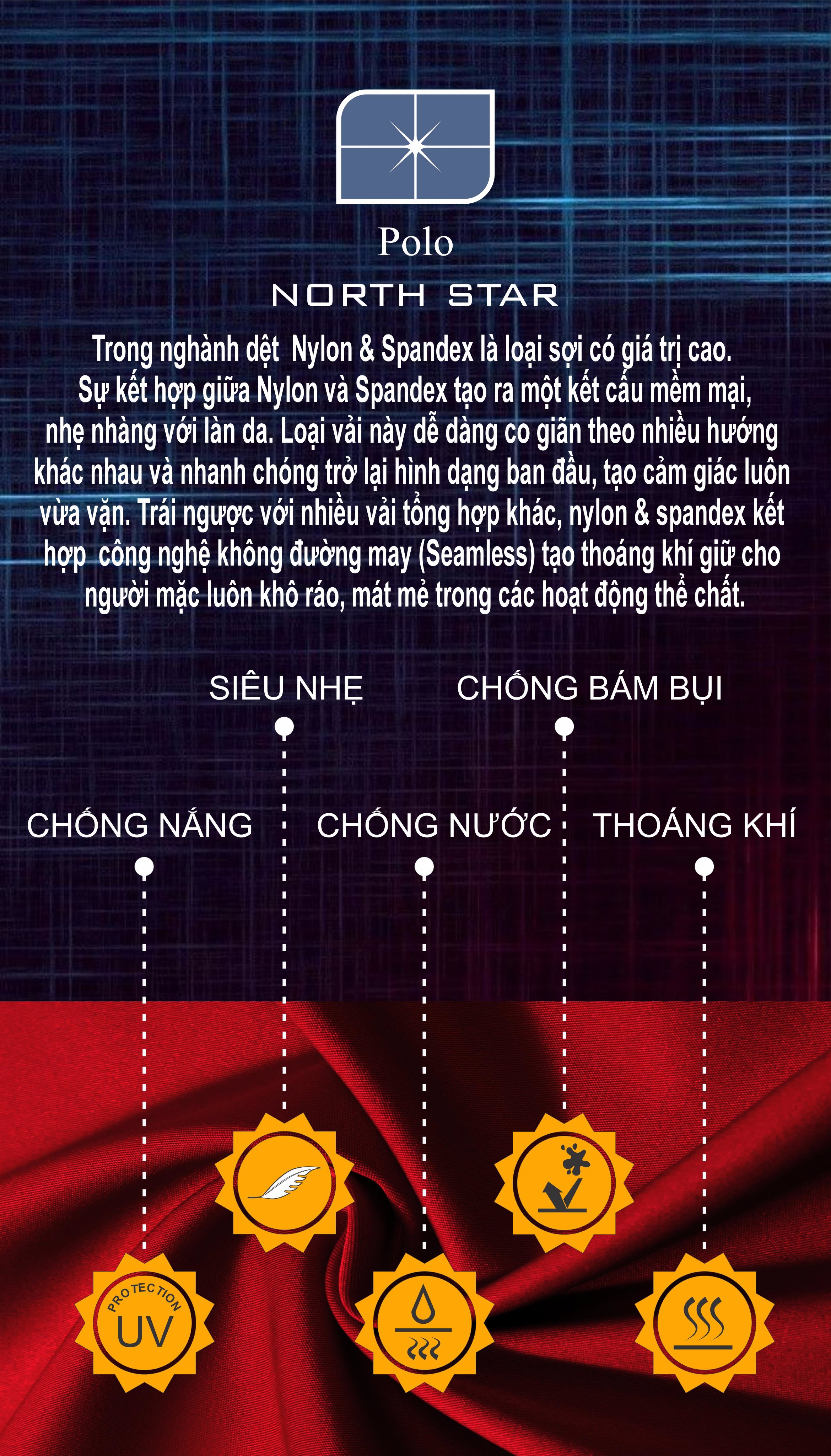 Polo Nữ - Dài Tay - Vàng Cam góc 4